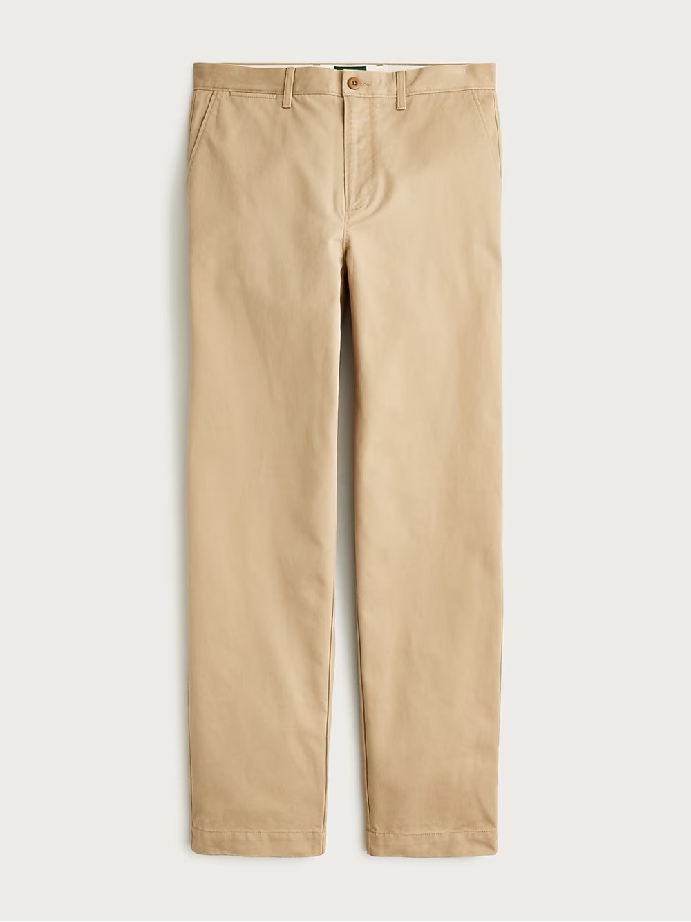 J Crew Straight-fit creased twill trouser
